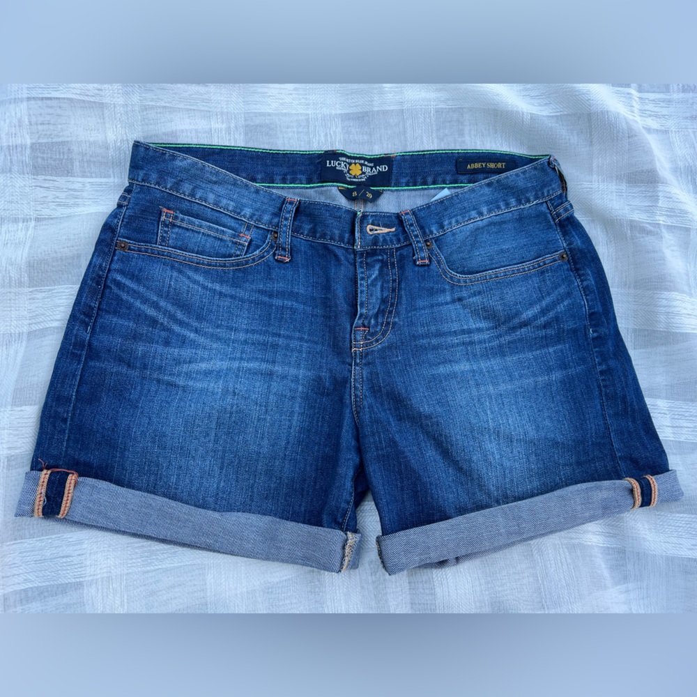 Size 8 Lucky jean shorts